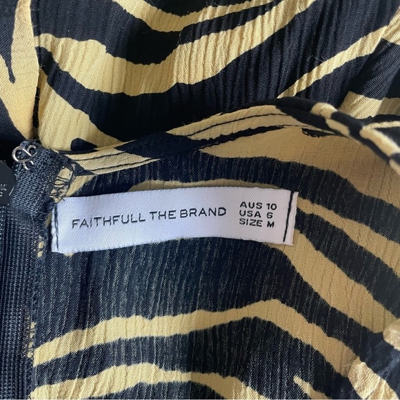 Faithful Brand Ilia Mini Dress tiger print 30724 - Picture 9 of 9